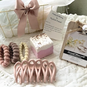 Spa gift for her Gift for girlfriend Custom Teen spa set Gift for women Gift for mom Thank you gift Bridesmaid gift Rose Spa Gift Custom Spa