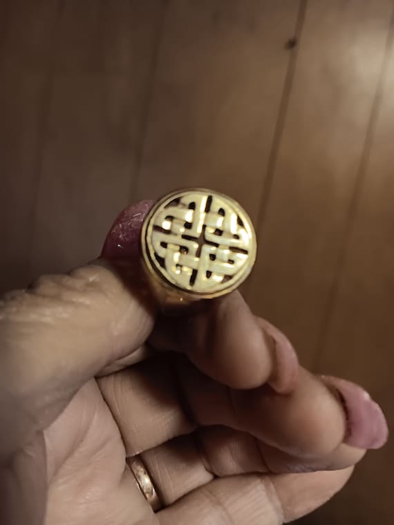 Men's 14K gold Celtic Knot Ring