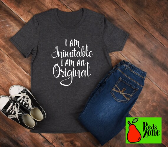 I am Inimitable I am an Original / Hamilton / Hamilton women | Etsy