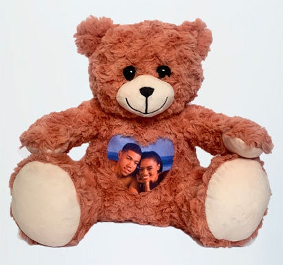 Memory Teddy Bear, Personalized Photo Teddy Bear