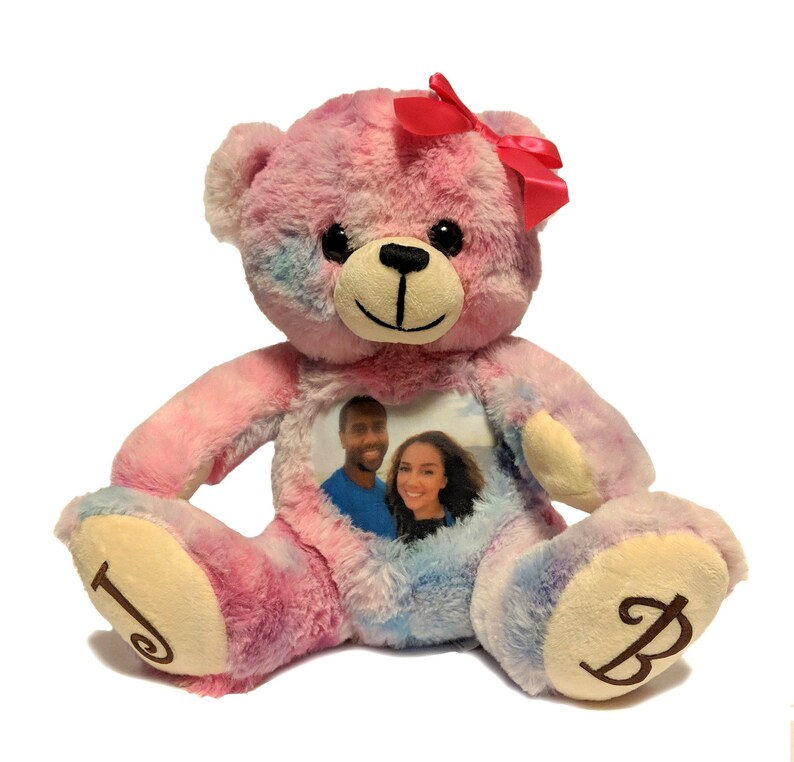 tie dye teddy bear