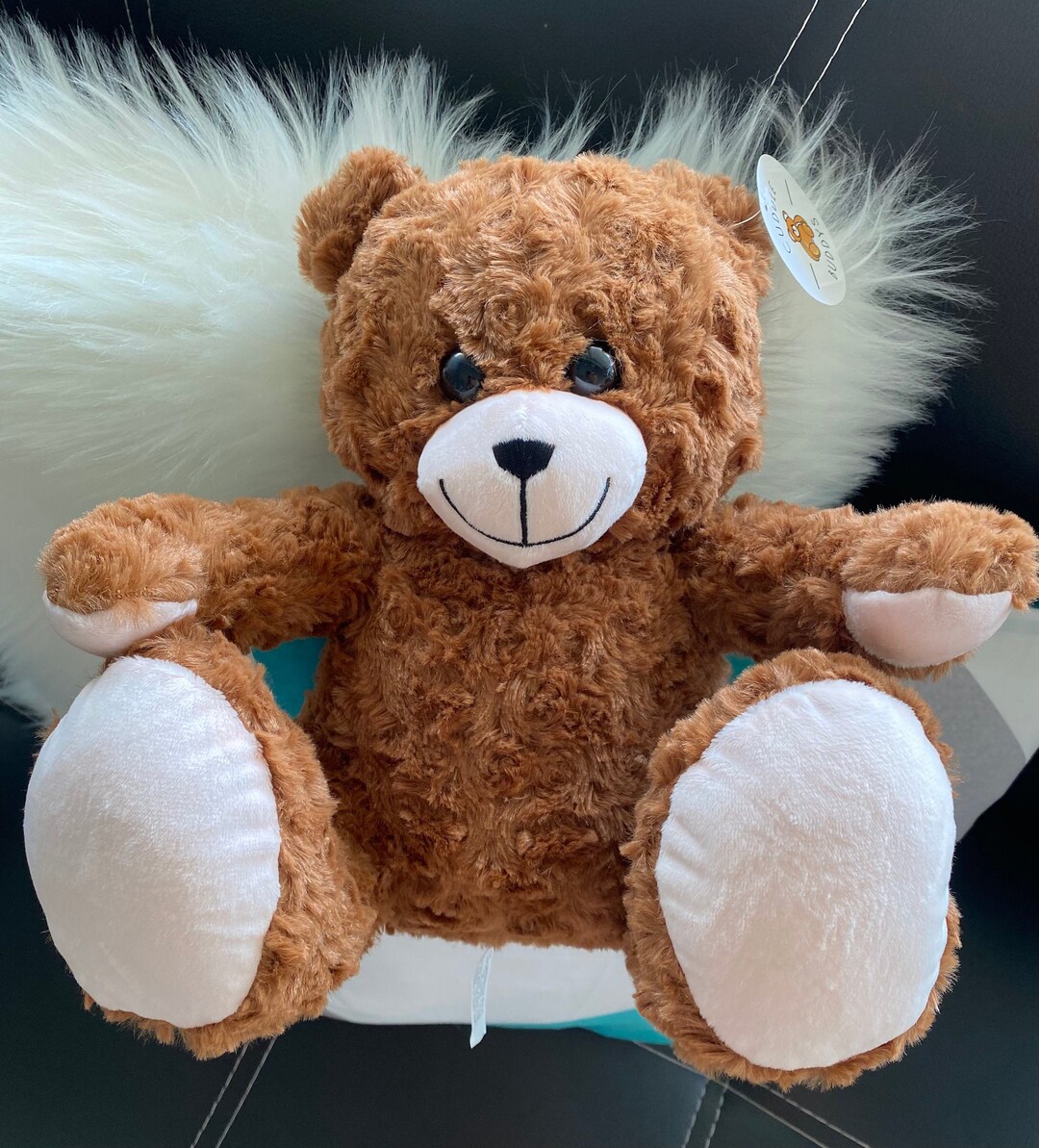 Regalo de grabaci n de voz Oso de peluche personalizado con voz Animal de peluche grabable Oso con grabaci n Oso personalizado Oso de duelo