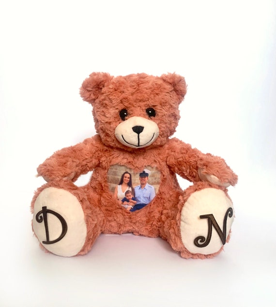 Regalo de grabación de voz / Oso de peluche personalizado con foto y voz /  Animal de peluche grabable / Recuerdo de voz / Animal de peluche  personalizado -  México