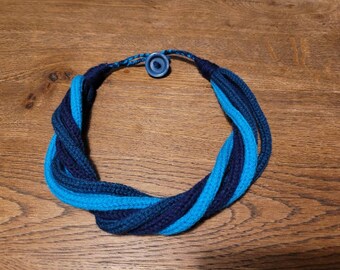Handmade Knitted Necklace