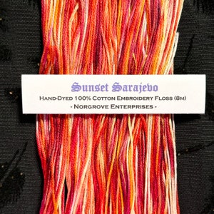 Threadworx 1154 Variegated Rainbow Embroidery Floss Bradley's