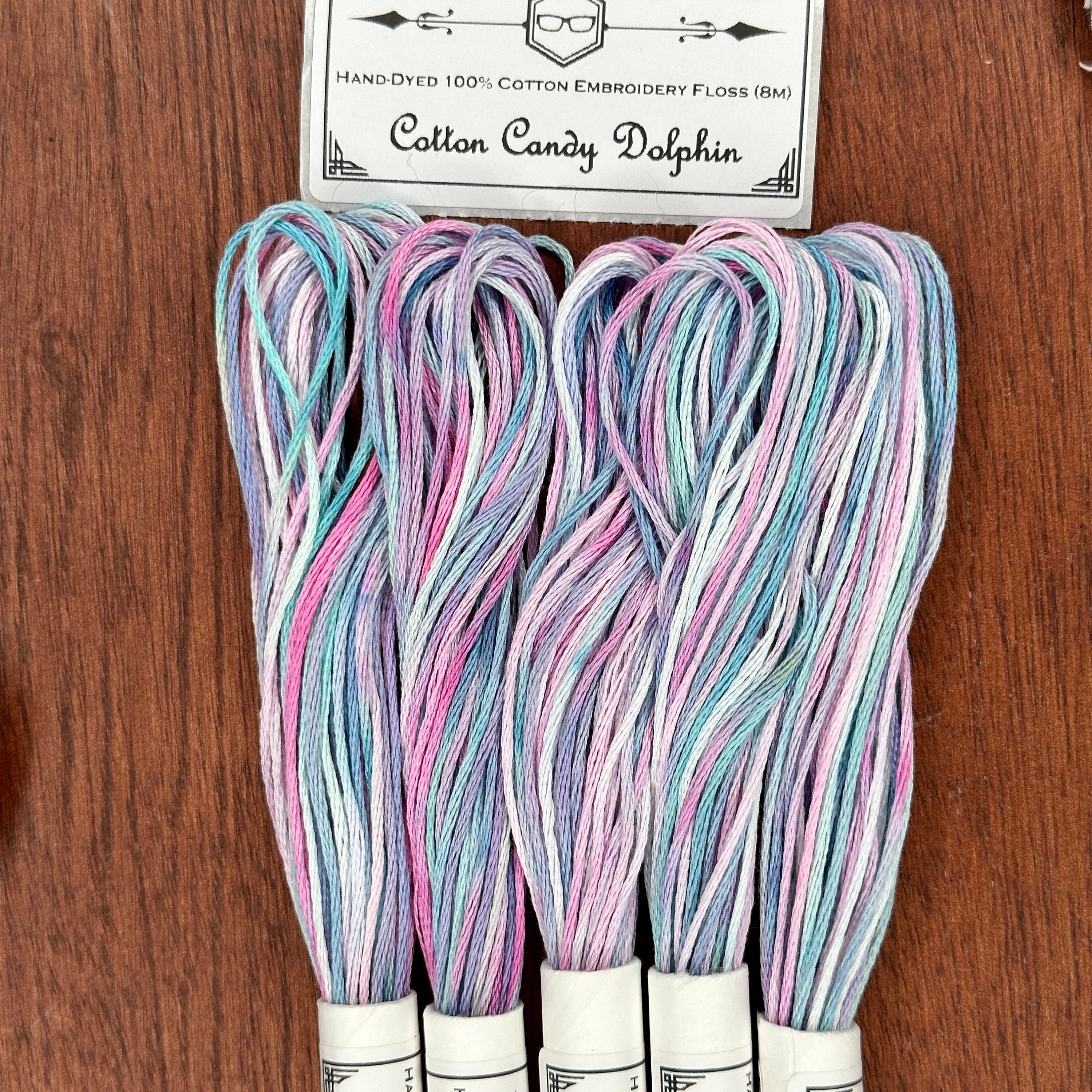 Variegated Embroidery Thread. Fine Perle 16 Lakeland Slate, variegated hand  embroidery thread