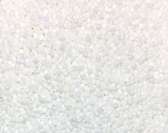 20 grams Toho T761 White Chalk Matte size 8/0 Toho Japanese Round Seed Beads