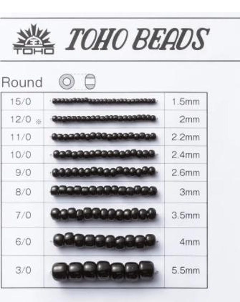 20 grams T946 Green Lined Citrine Toho Japanese Round Seed Beads 11/0 Craft supplies Bild 4