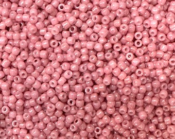 New Colour 20g, T1603 Opaque Dark Vintage Rose, Size 11 Toho Japanese Seed Beads
