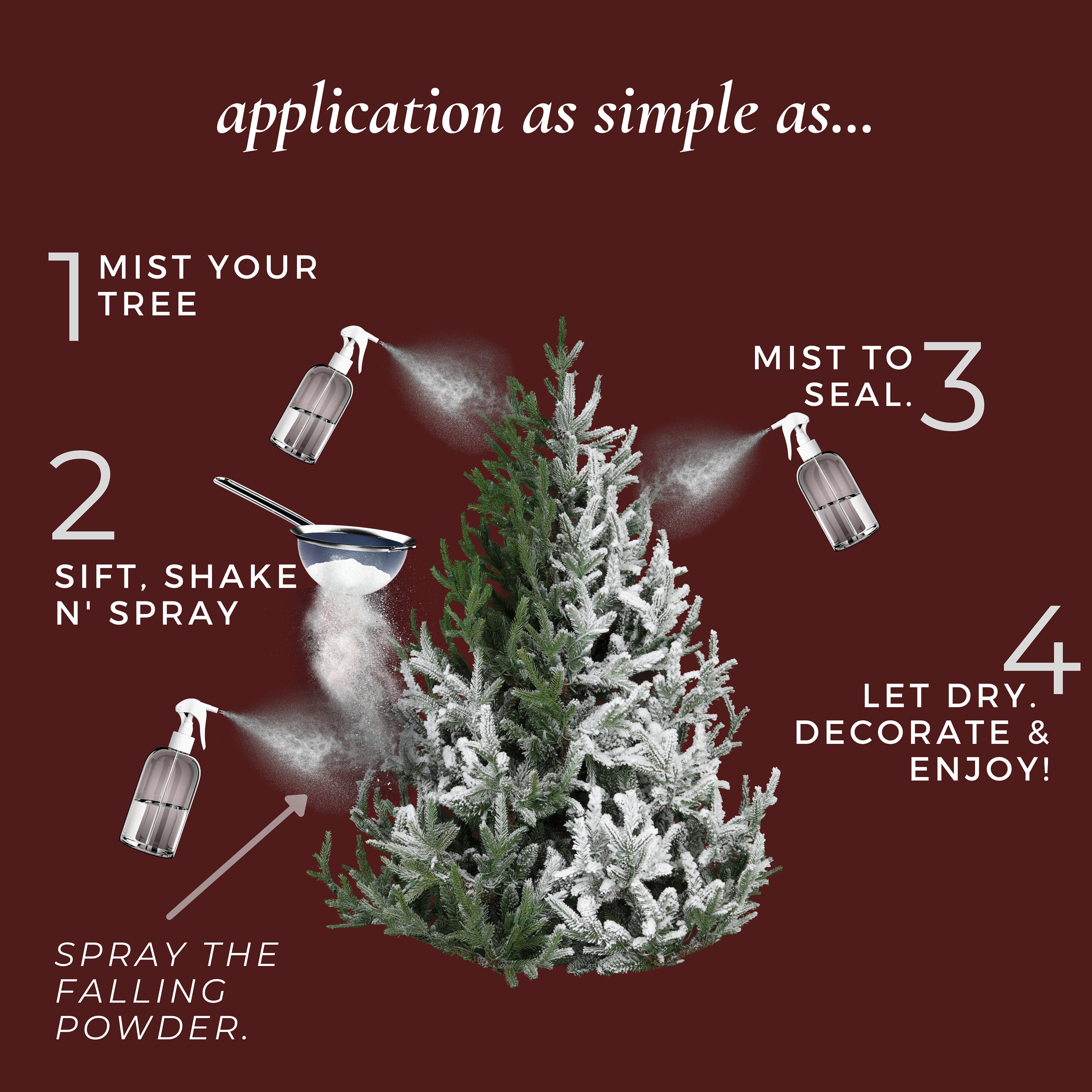 Re-flocking my Christmas trees with snow in a can! #christmasdecor #sn, snow spray