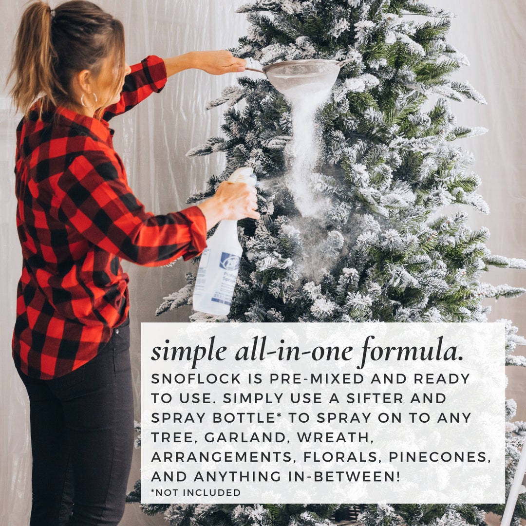 Snow Flock Powder Selfadhesive Christmas Tree Snow Flocking Powder