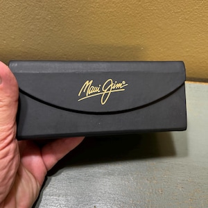 【美品】Maui Jim サングラス ケース付き サングラス 「Maui Jim/マウイジム」 スクエア 偏光サングラス