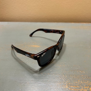 Really Cute Polarized WeeFarers Children's Sunglasses ~ Brown Tortoise Shell Frames ~ Green Lens