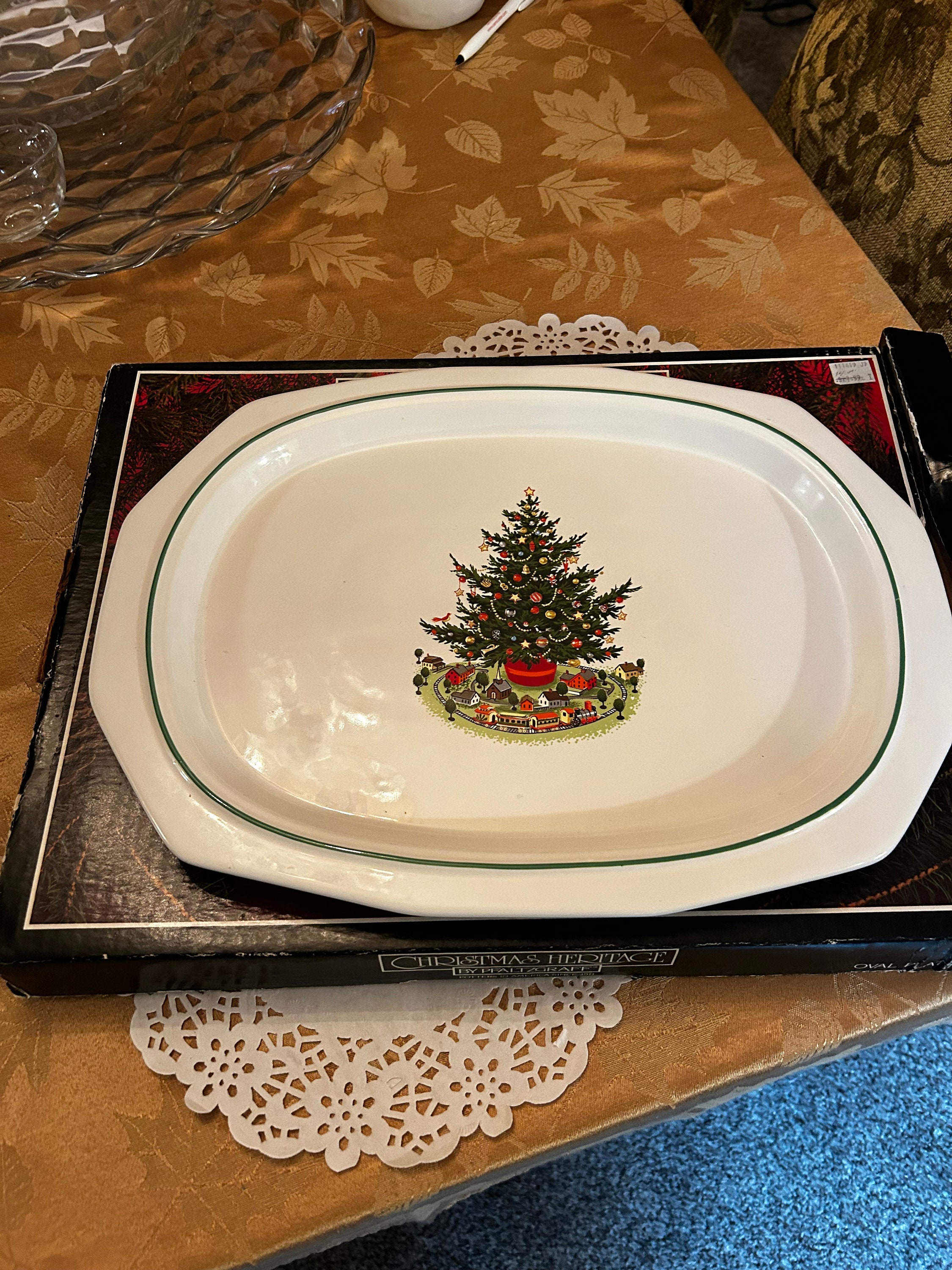 Discontinued Pfaltzgraff Christmas Heritage 16” Platter