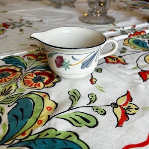 Beautiful Lenox Poppies on Blue ~ Creamer ~ Retired!