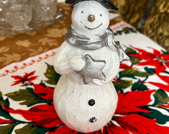 * vintage ornament ❀ パイプをくわえた スノーマン vintage ornament ❀ パイプをくわえた スノーマン Snowman