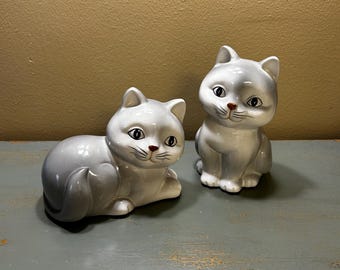1960s Big Eyed 'pity Kitty' by Gig Gerard Goodenow Mounted