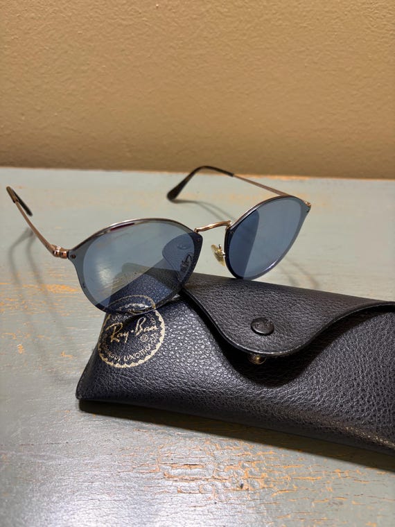Antique Ray-ban RB3574N Blaze Round Sunglasses ~ Classic  display picture 1