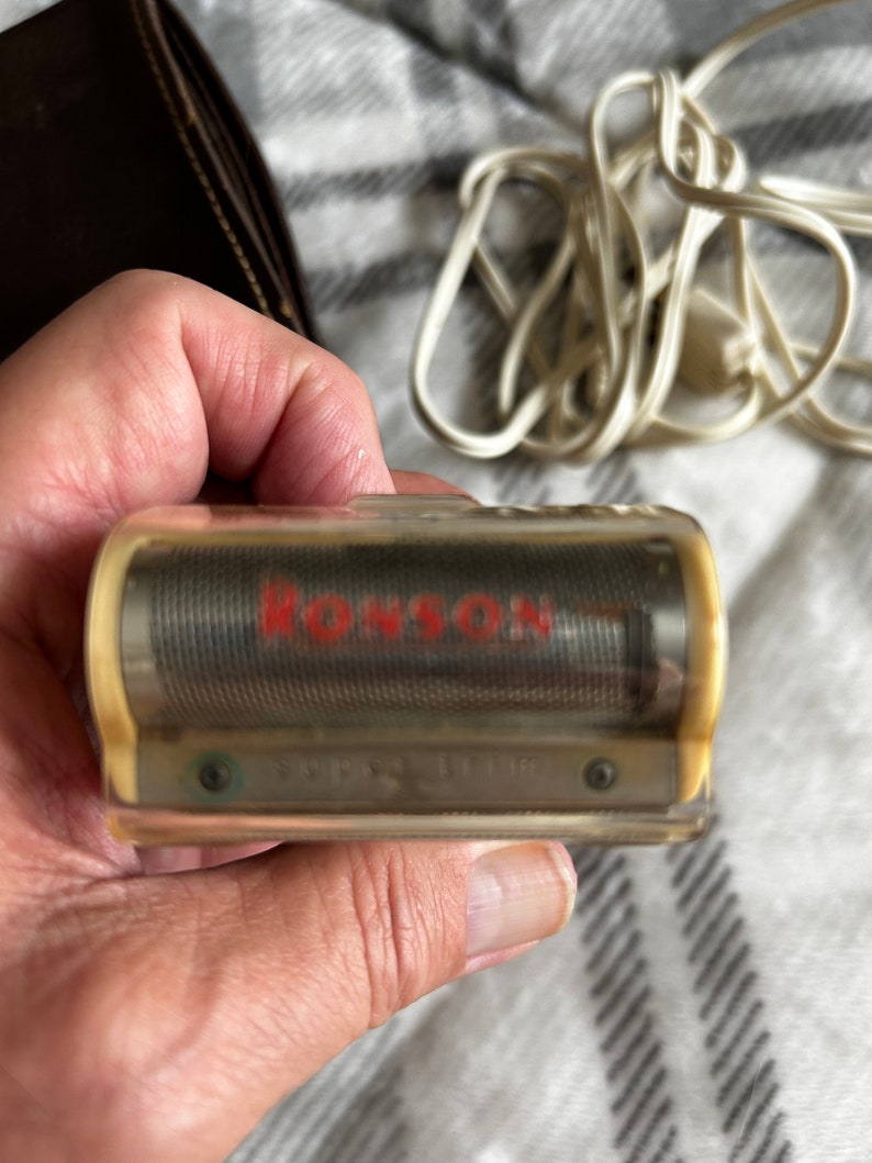 Ronson Razor Vintage Ronson 400 Electric Shaver With Instantly Replacement Cutting ...