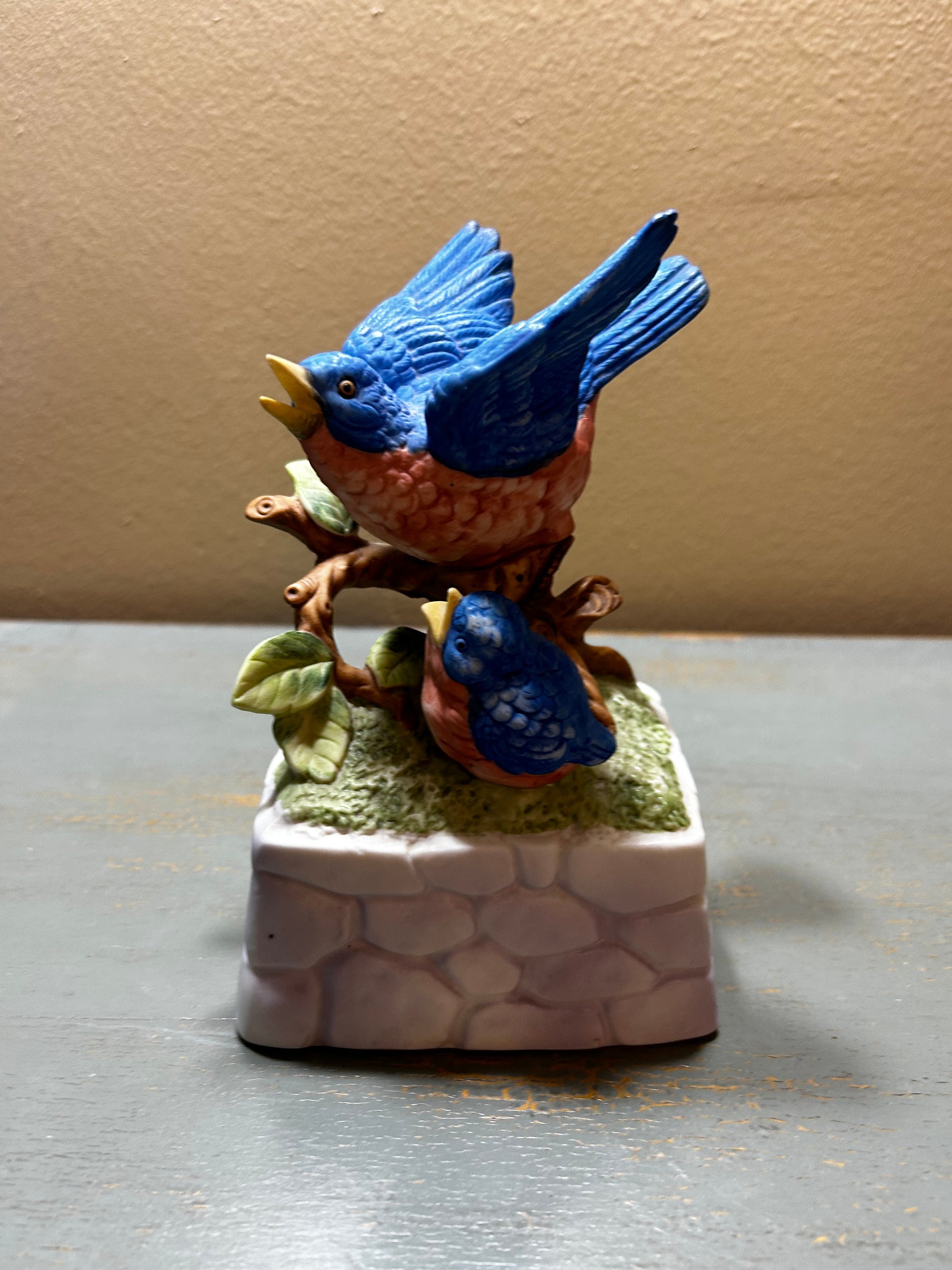 Blue jay music box - Etsy 日本