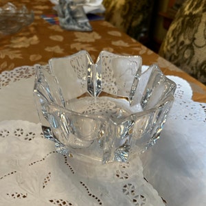 Lovely Orrefors Crystal Corona Bowl ~ Made in Sweden ~ NWT ~ High Quality Treasure