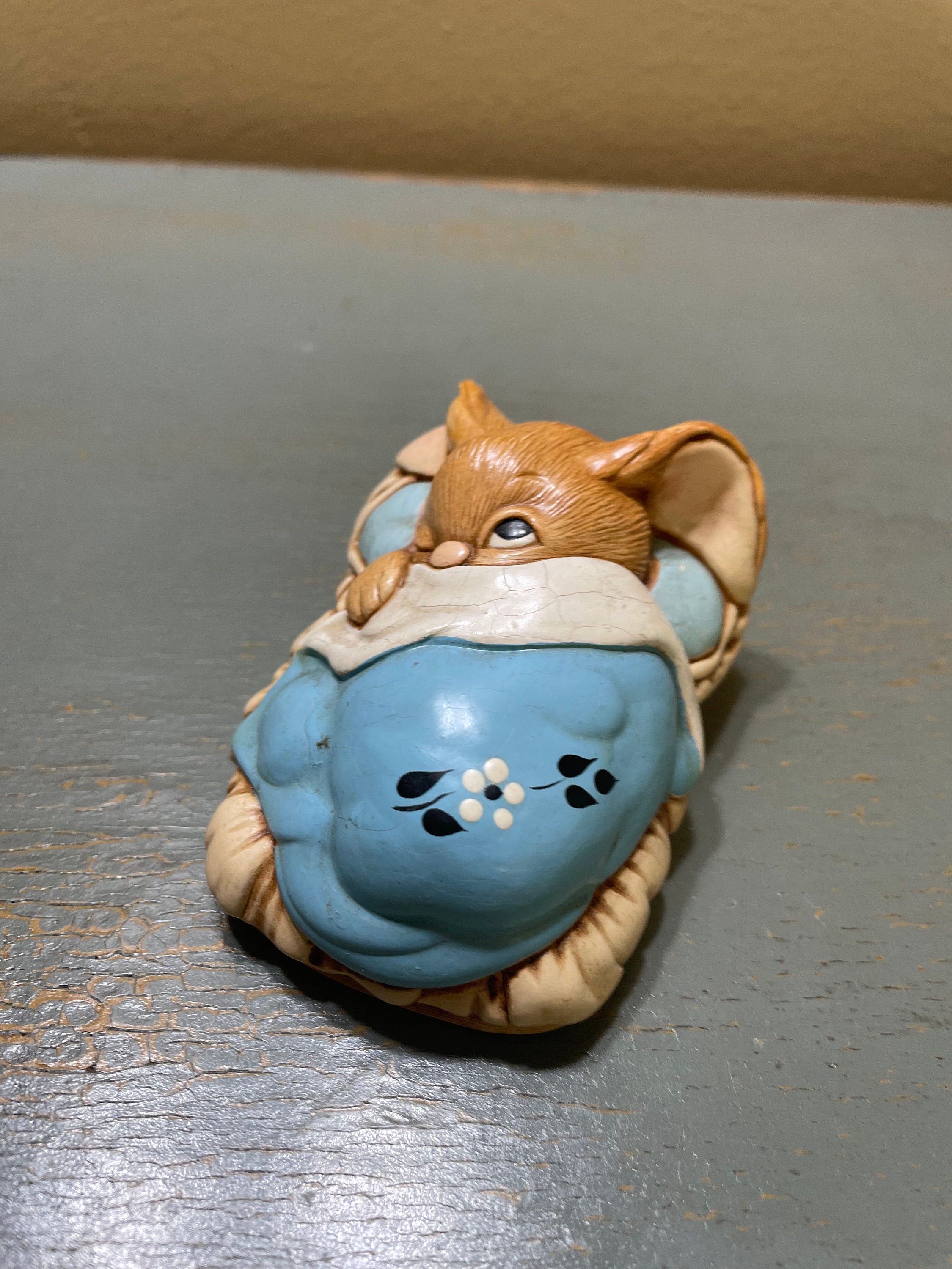 Pendelfin rabbit in bed Clearance