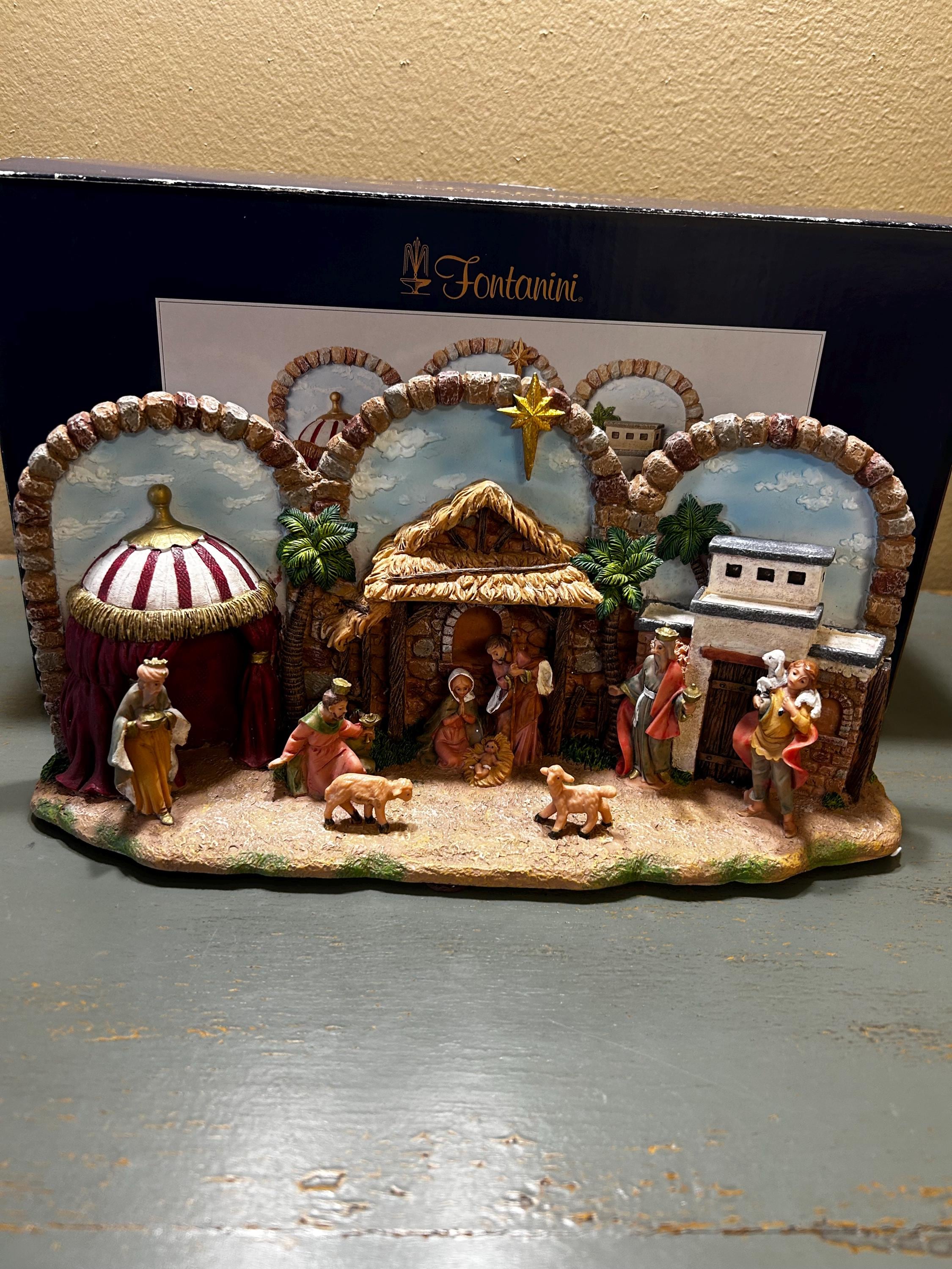 Fontanini ナティビティ クリスマス降誕シーン Buy Fontanini Nativity Set Online In India - Etsy India