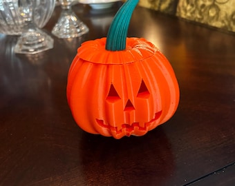 1990年代のヴィンテージジャック・オー・ランタン：陶器製カボチャの