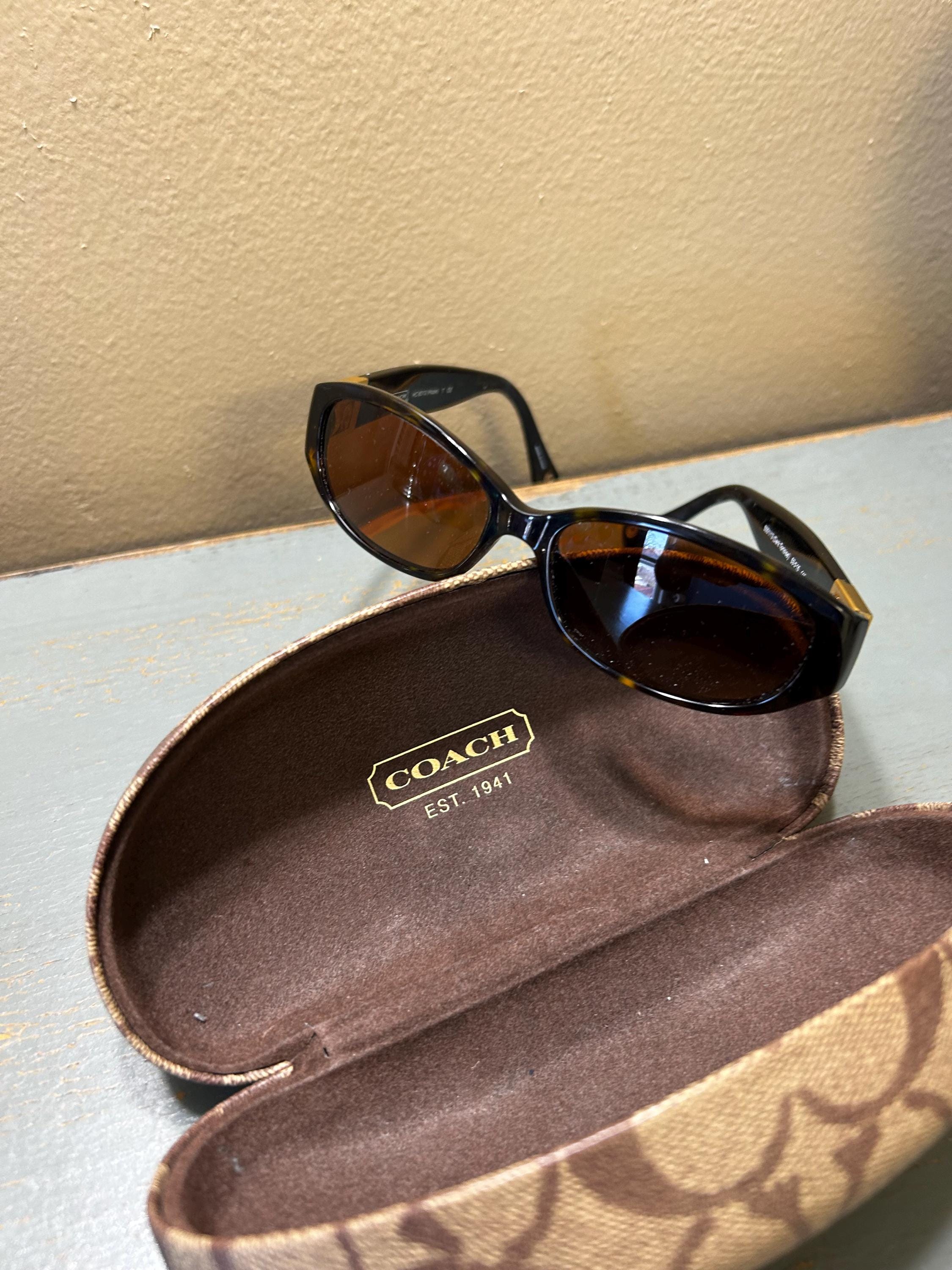 Coach Sunglasses HC8012 Dark Tortoise HC8012 HOPE Sunglasses - Coach Authorized Retailer  main image 4