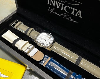 High Quality Vintage Invicta Mens Watch Set Lupah Special Edition TRIINITE Model 20458 Never Used Etsy UK