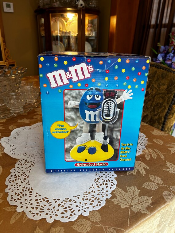 Vintage M&M Animated Toy Radio Collectible Large Estate Collection 