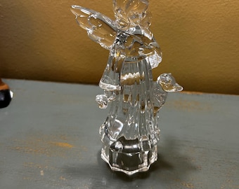 Zauberhafter goldener Weihnachtsengel mit einem Hirsch und Mikasa ~ Herald Collection ~ Deutschland