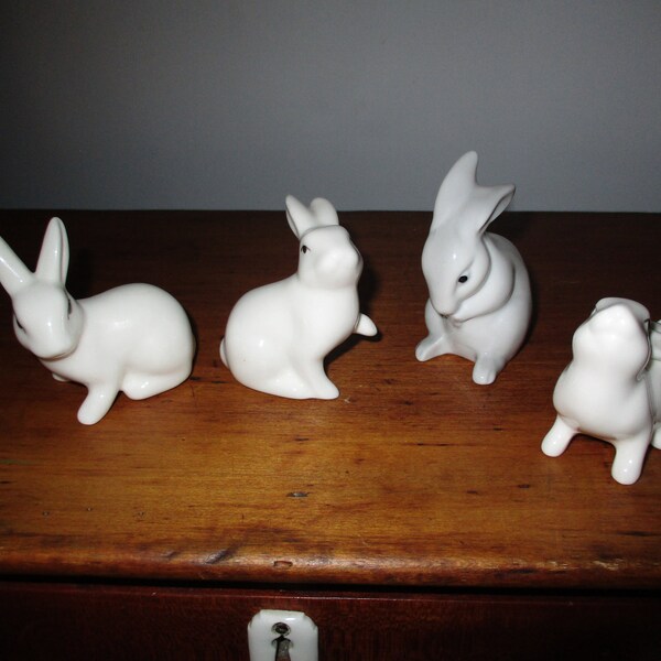 Hand Painted Rabbit - Etsy