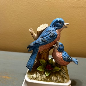 Blue jay music box - Etsy 日本