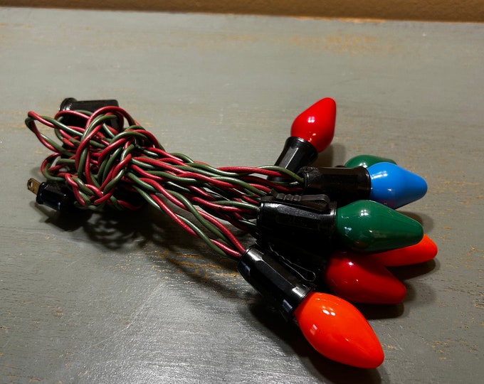 Vintage C7 Christmas Lights 