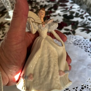 Beautiful Lenox Hand Painted Porcelain Lady Figure ~ Beauty of the Ball - Gala Fashions Figurines ~ Gilded Age Style