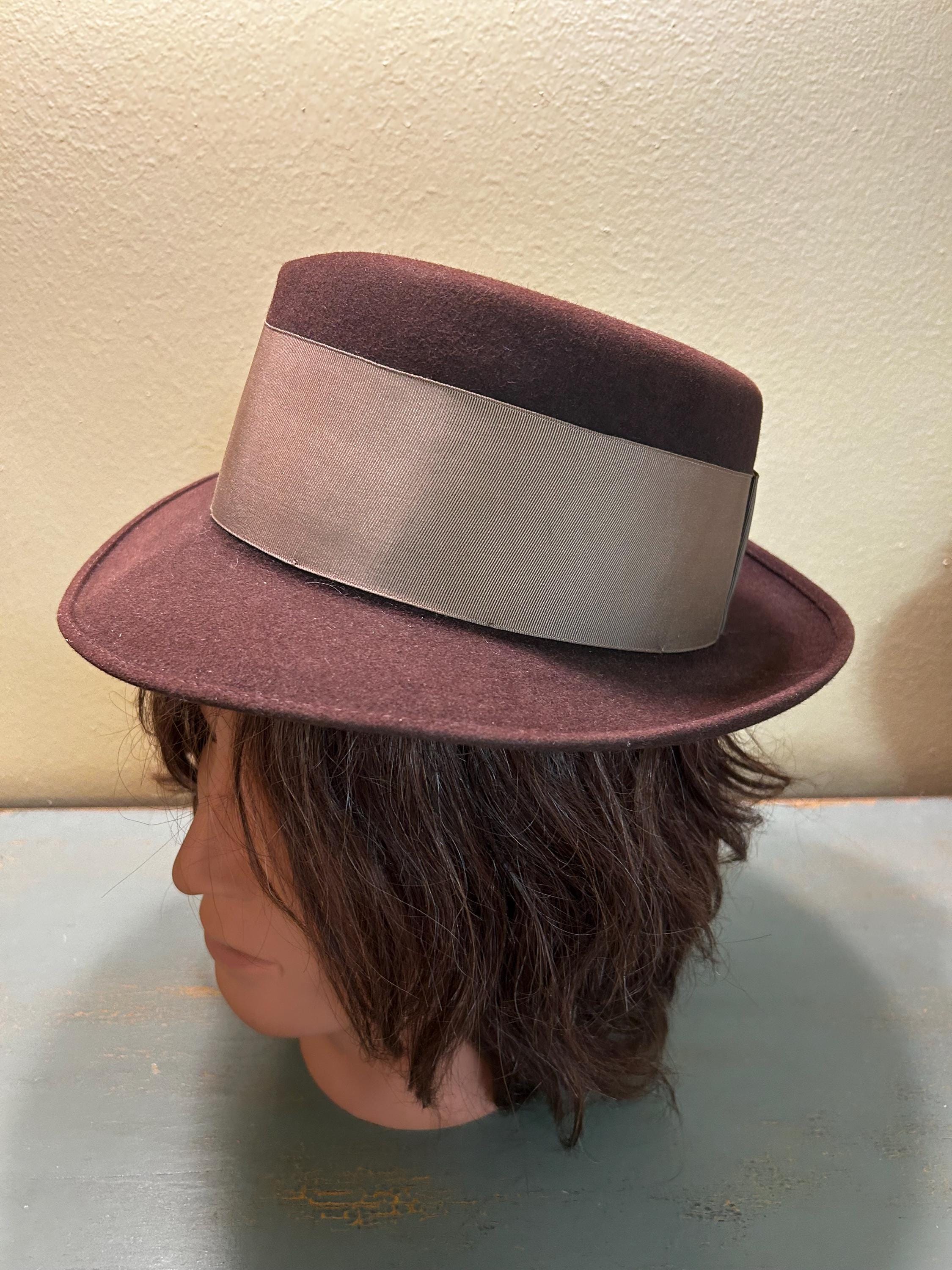1950s Pork Pie Hat - Etsy Canada