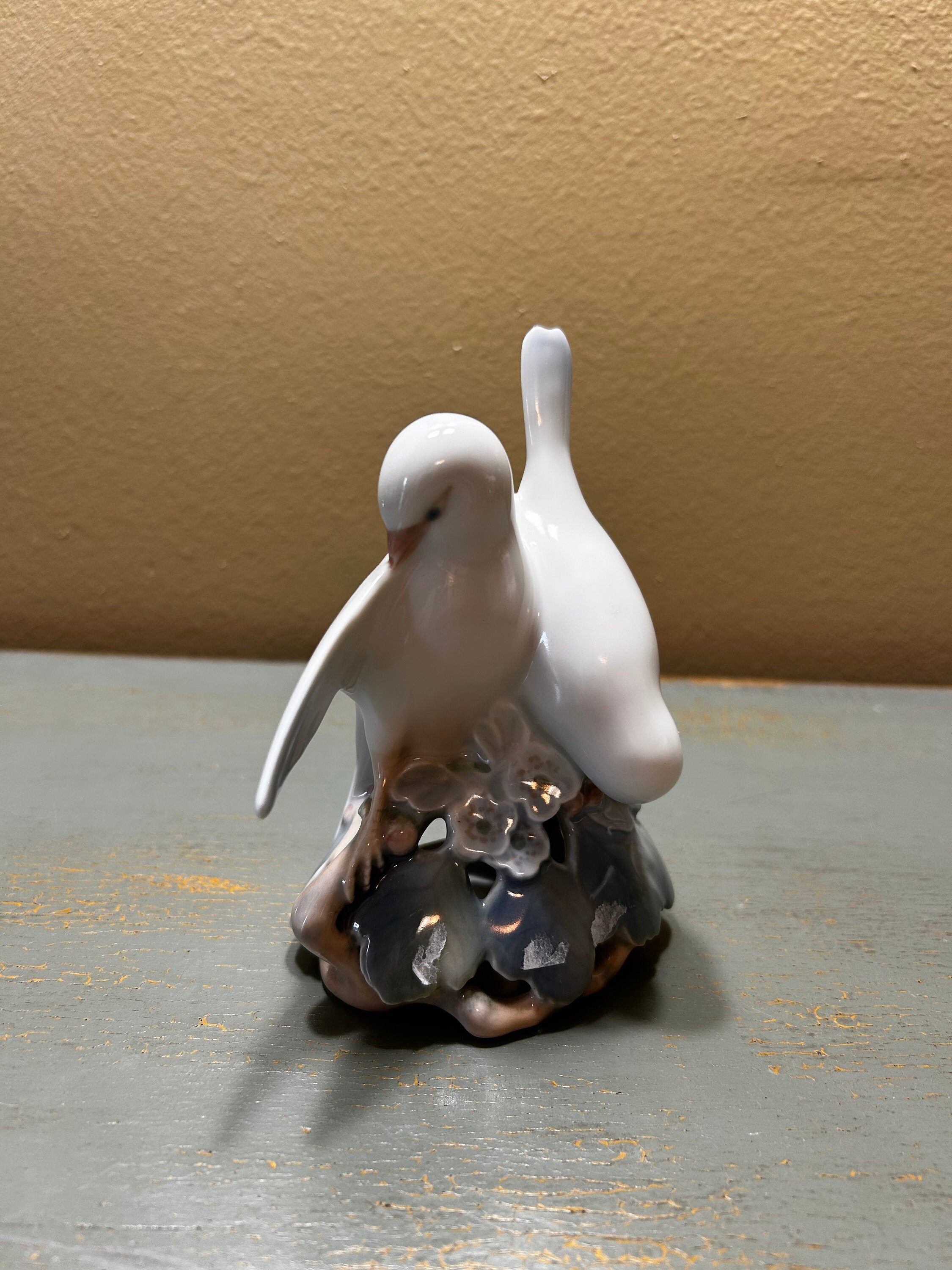 DANSK 置物 Lovely Rare Royal Copenhagen / Denmark Figurine ~ Love Birds