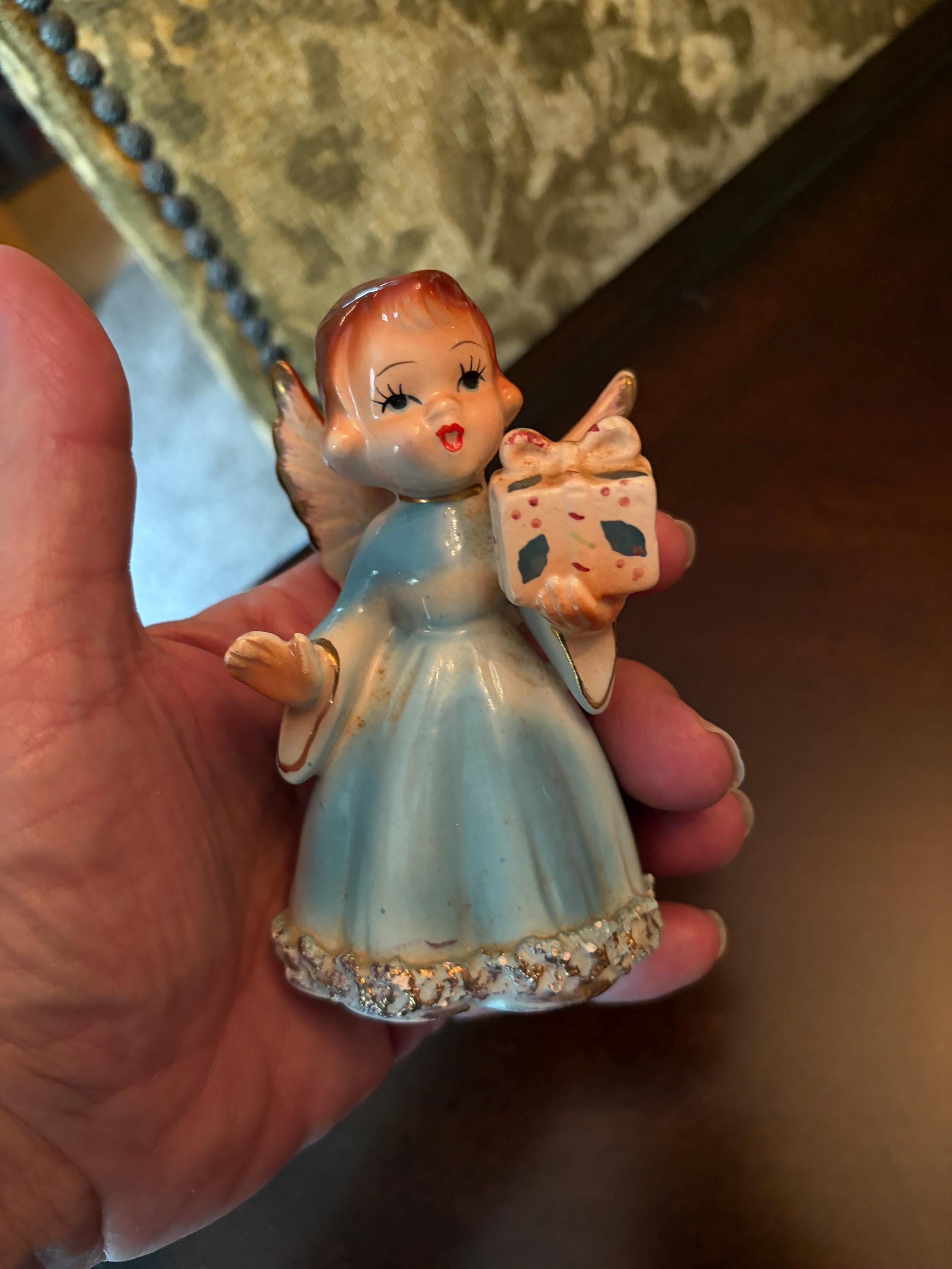 Vintage Angel Figurines Japan - Etsy