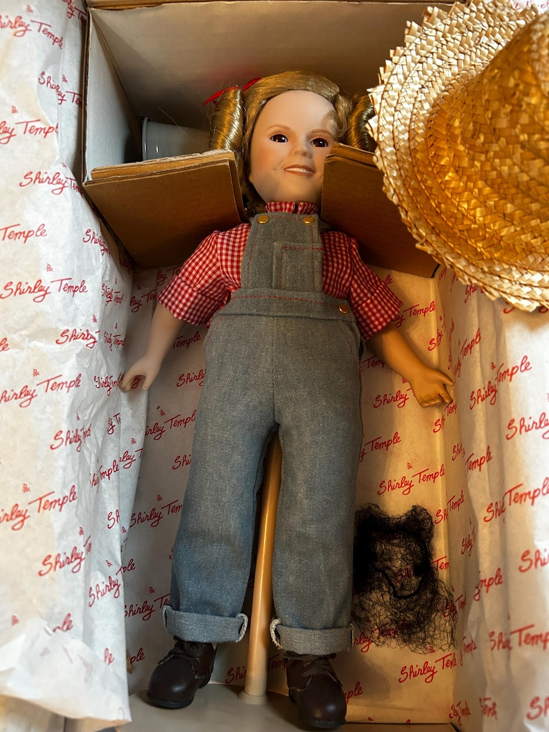 Highly Collectible Shirley Temple Danbury Mint Porcelain Doll