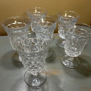 Lot of Fostoria American Footed Wine Stems ~ Lovely & Outstanding Quality