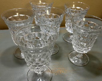 Lot of Fostoria American Footed Wine Stems ~ Lovely & Outstanding Quality