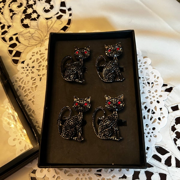 Vintage Halloween Napkin Rings Etsy