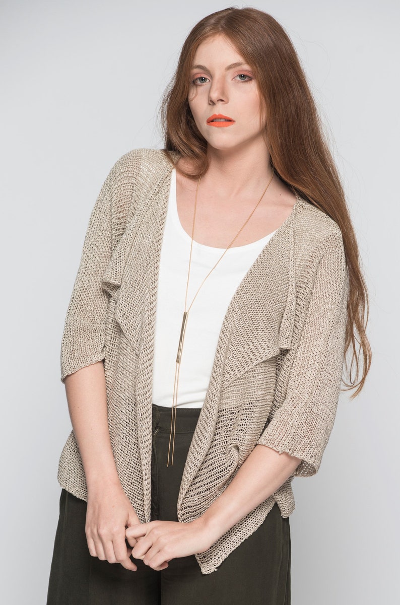 Cardigan Women Women Summer Tops Knit Sweater Boho Top Etsy Israel