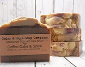 Coffee Soap 6 oz Thick Bar Spice Soap Aloe Vera Soap Exfoliating Soap Espresso Soap Jojoba Oil Shea Butter Soap Fall Soap