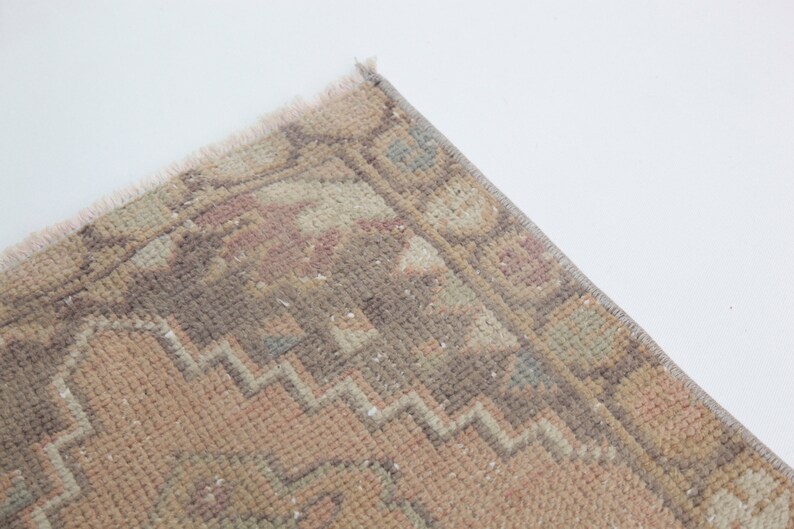 One of a Kind Turkish rug,Small Rug,Entrance rug,Soft Rug,Wool Rugs,Vintage Rug,Doormat Rug,Oushak Rug,Oriental Rug,Turkey Rug,old tribalrug