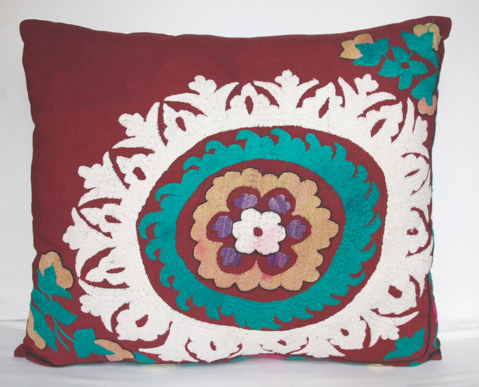 28x24 Suzani Pillow Ethnic Kilim Bohemian PillowPillow Etsy