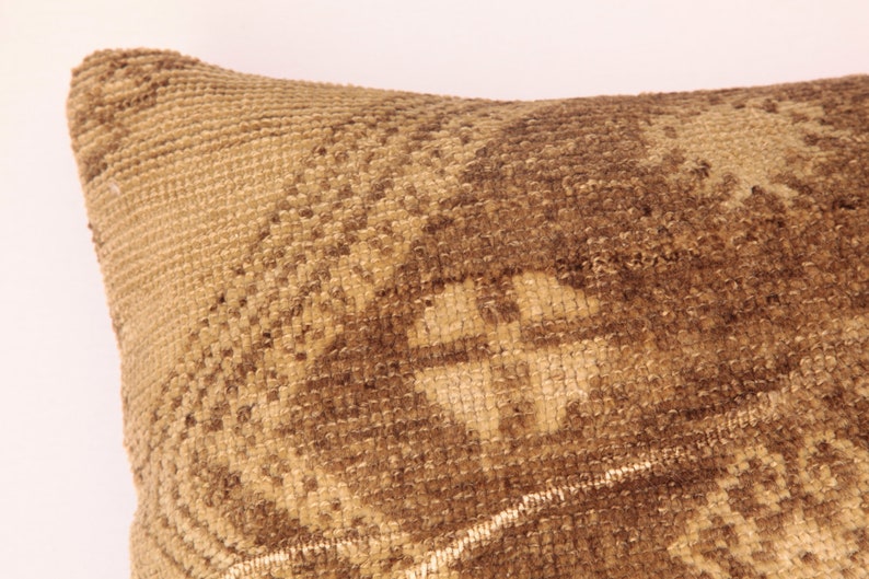 Anatolian Rug Pillow 20x20 Tribal Rug Turkish Pillow.Decorative Rug Pillow.Lumbar Carpet Pillow,Sofa pillow,Throw Pillow,Oushak Pillow