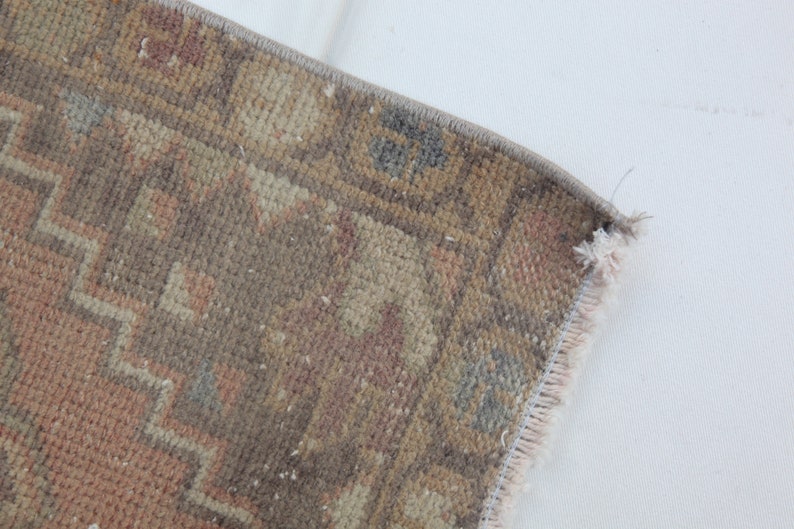 One of a Kind Turkish rug,Small Rug,Entrance rug,Soft Rug,Wool Rugs,Vintage Rug,Doormat Rug,Oushak Rug,Oriental Rug,Turkey Rug,old tribalrug