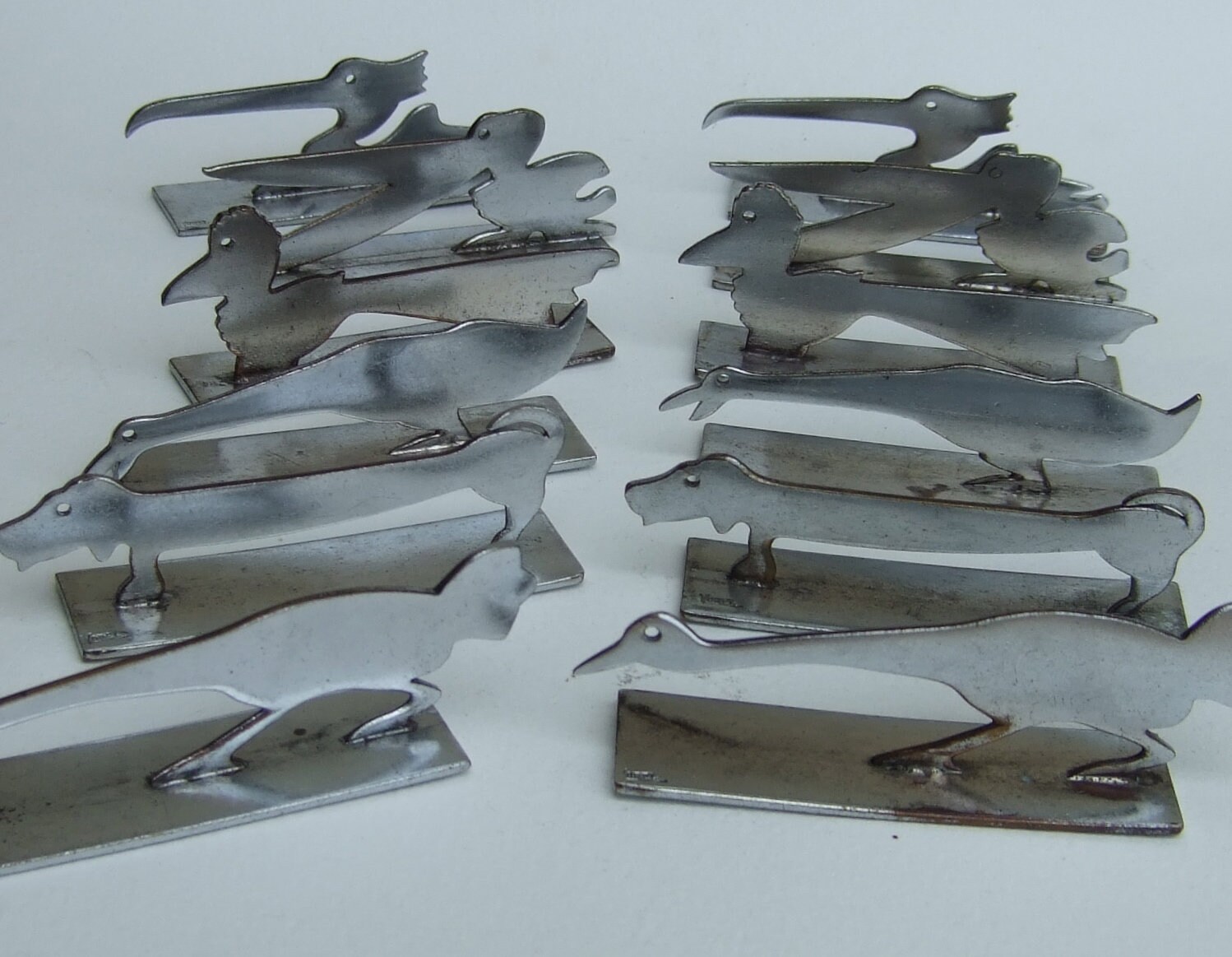 アンティーク アールデコ ナイフレスト 12 個セット ヨレル製 1930